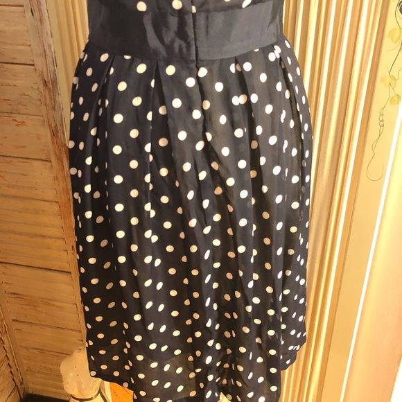 NWOT-SZ XL-TATIANA & NATOUCHI NAVY/WHITE DRESS - Picture 7 of 8